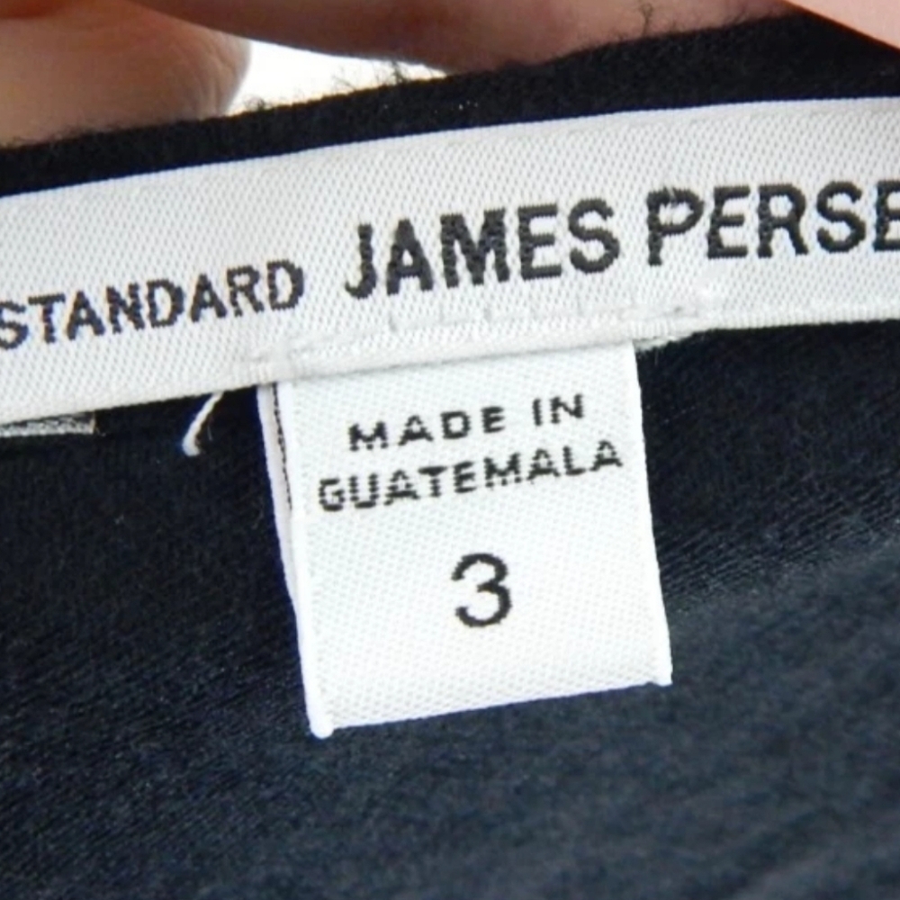Standard James Perse Ruched V-Neck Dress - Picture 3 of 4
